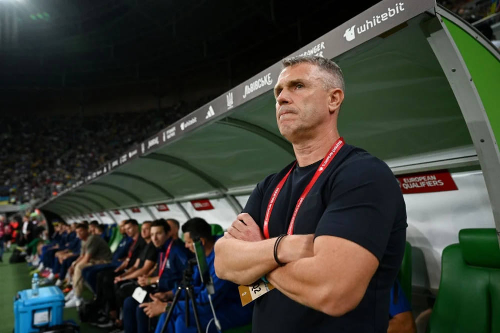 Сергей Ребров, главный тренер сборной Украины, на пресс-конференции после матча