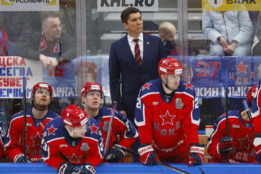 Игорь Никитин, главный тренер ЦСКА, пресс-конференция после матча Кубка Гагарина