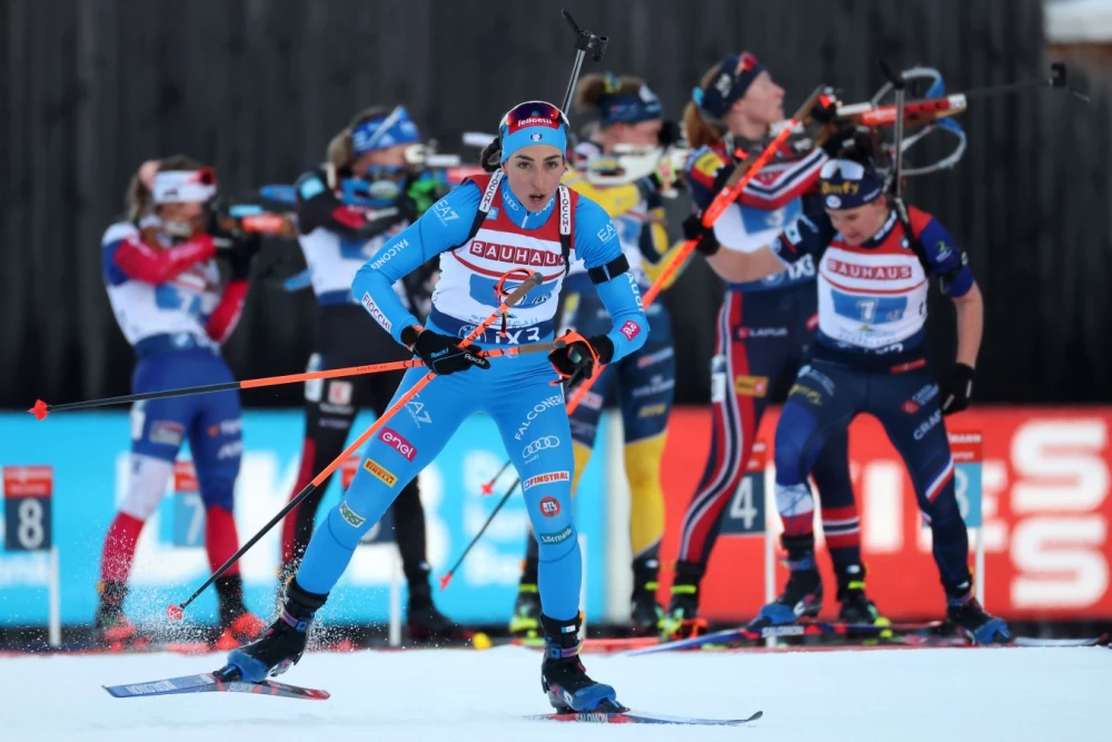 Норвегия победила в эстафете по биатлону