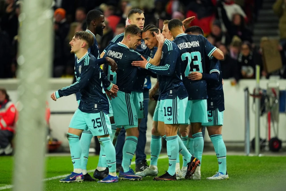 Футбольный матч Германия Гана, сборные по футболу, Кай Хаверц, Александер Джику, Дениз Ундав, товарищеский матч перед Чемпионатом мира 2026