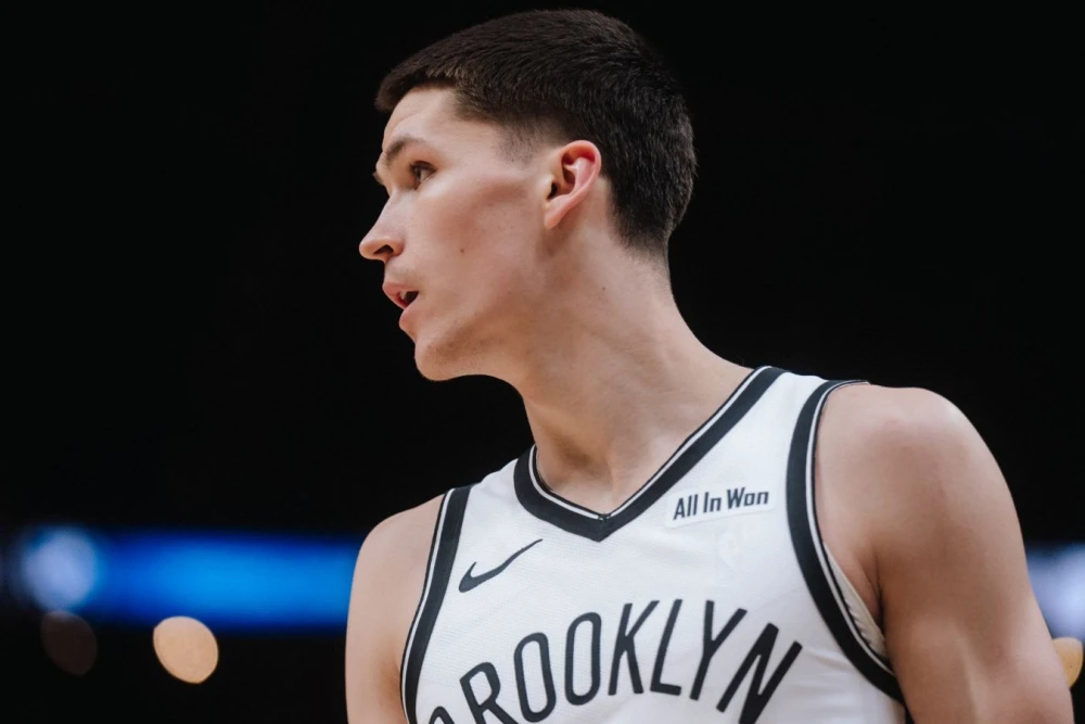 Егор Дёмин в матче с «Атлантой», сезон-2025/2026