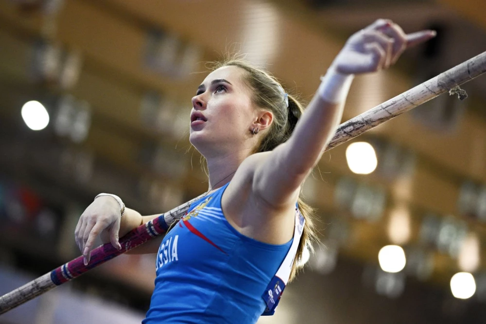 Полина Кнороз на соревнованиях