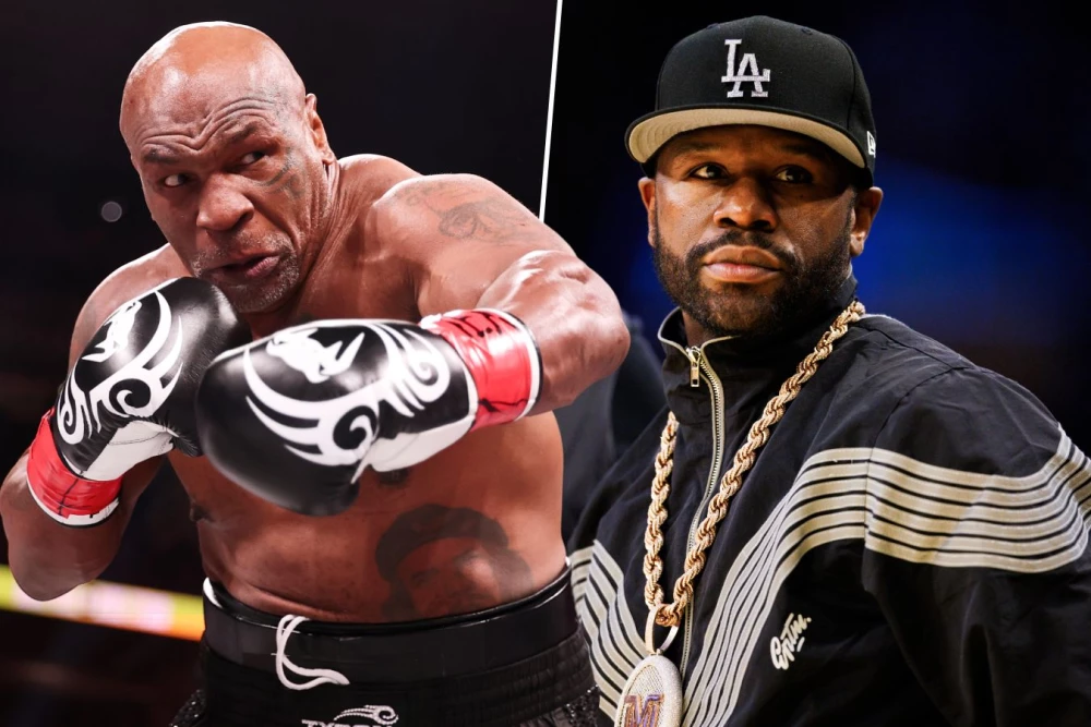 Майк Тайсон и Флойд Мейвезер готовятся к выставочному поединку в Конго